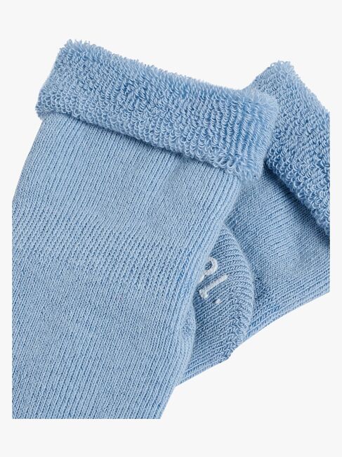 Hummel Mini Anti-Slip Socken 3er-Pack, Faded Denim