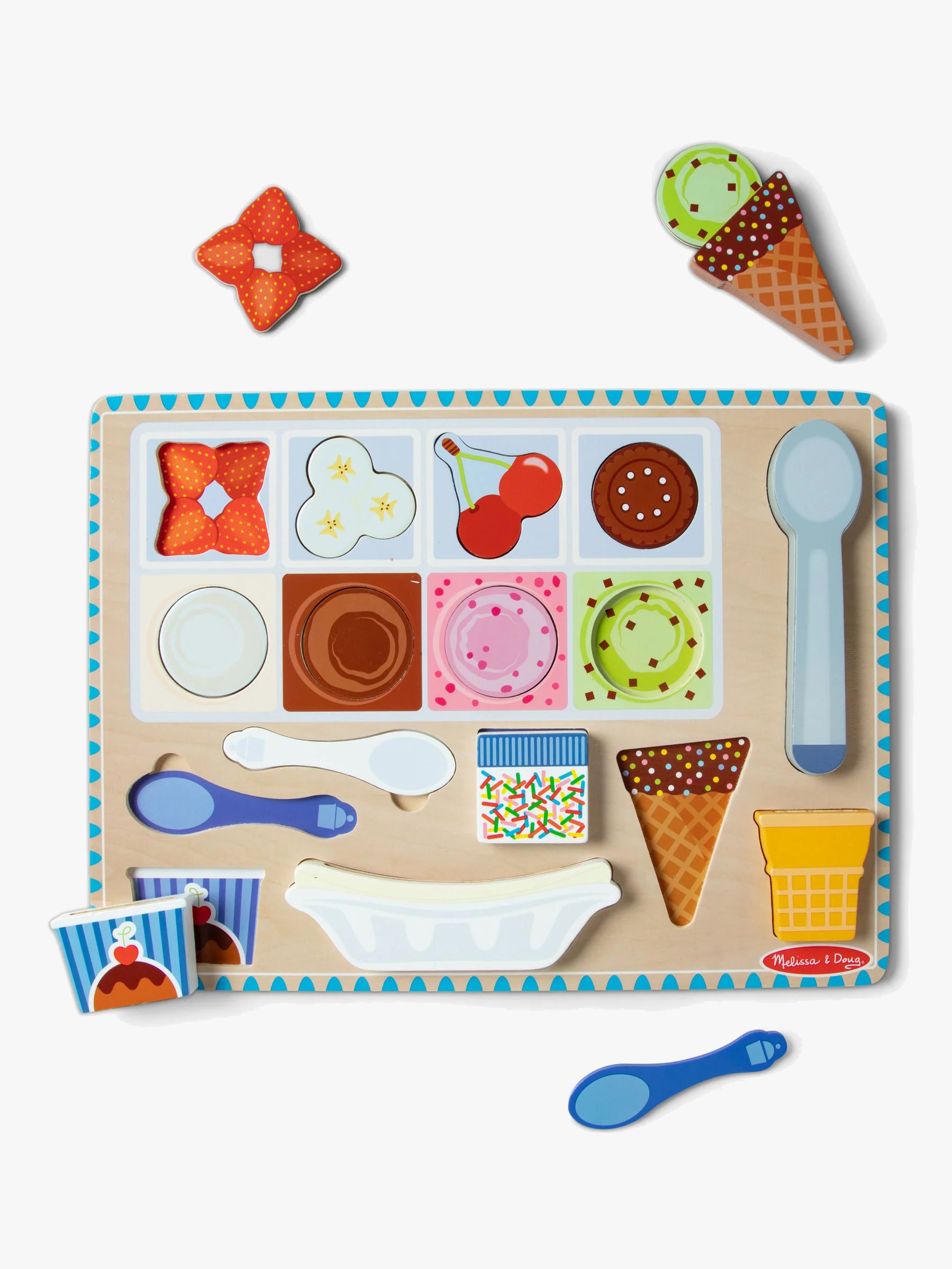 Magnetisches Puzzle & Spielset Eis, 16 Teile