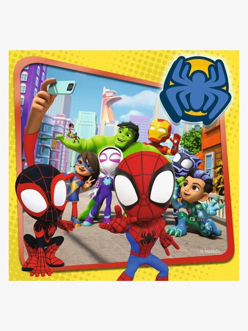 Ravensburger Marvel Spidey and His Amazing Friends Puzzles 3x49 Teile