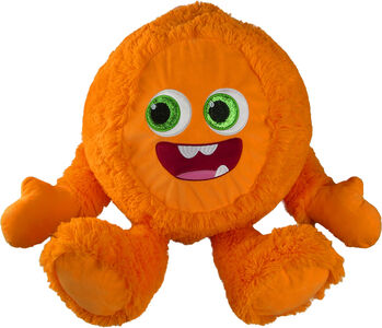 SportMe Fuzzy Monster Spielball 40 cm, Orange