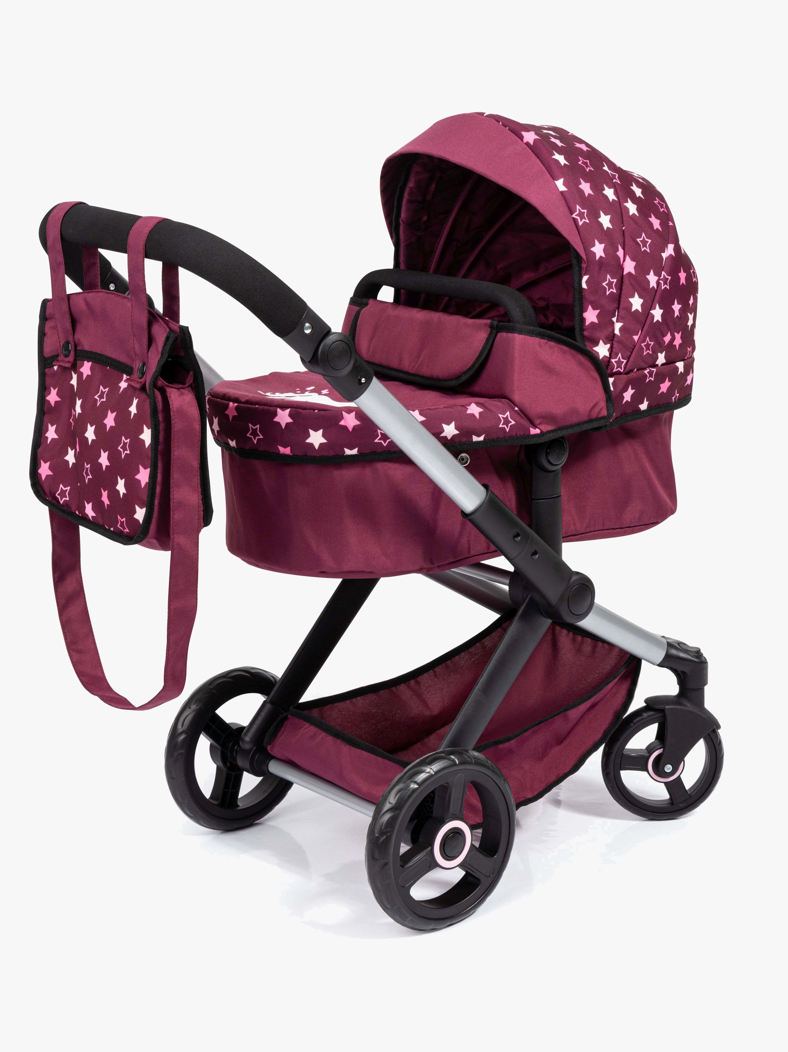 Bayer Design Xeo Puppenwagen, Bordeaux