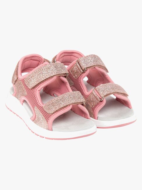 Viking Anchor Glitter 3V Sandalen, Light Pink