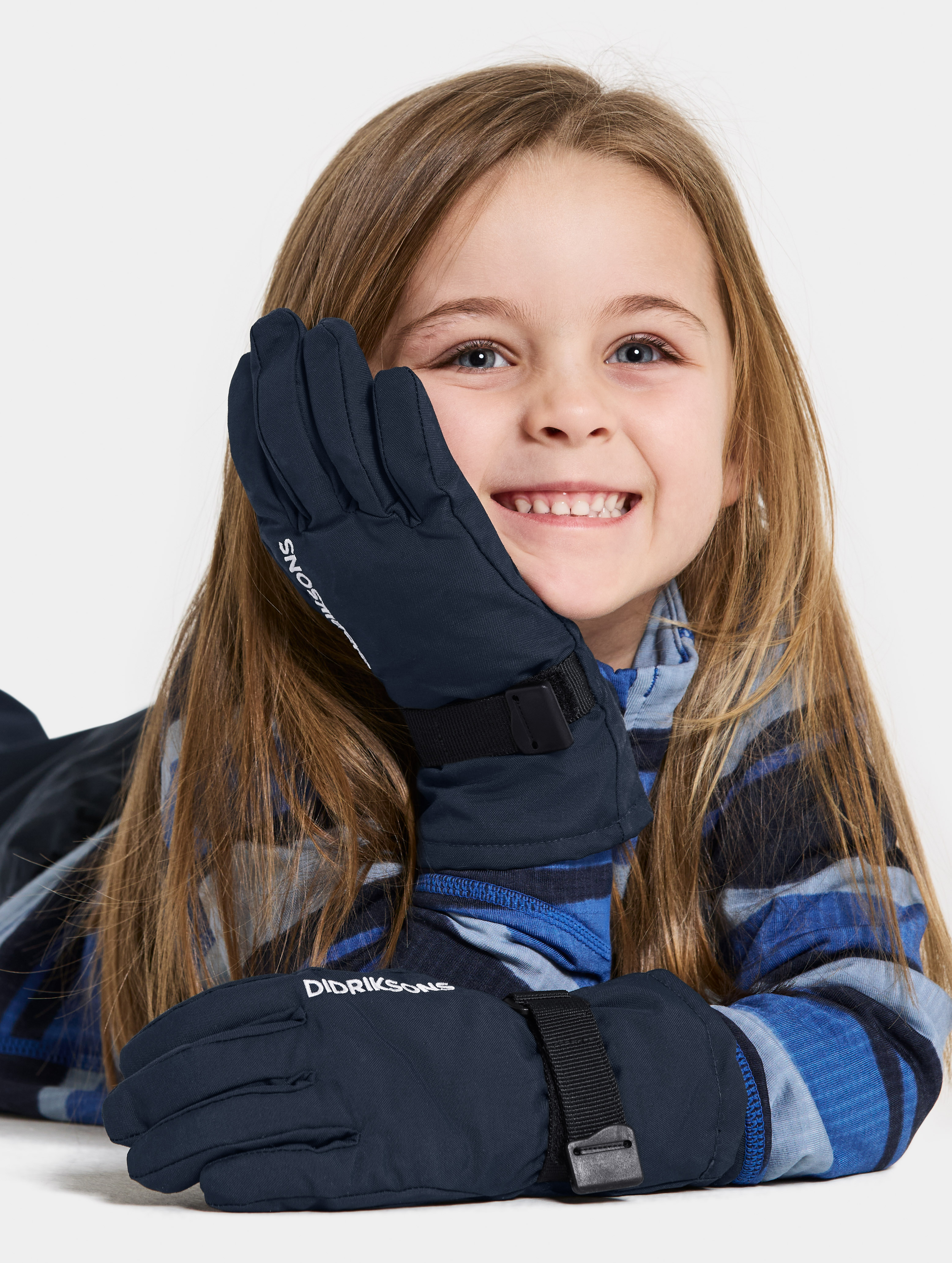 Didriksons Biggles Handschuhe, Marineblau, 6-8 Jahre