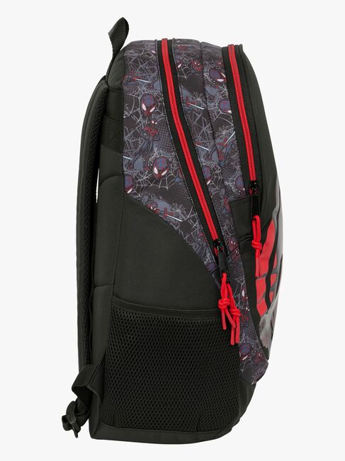 Spinder-Man Miles Morales Rucksack 23L, Schwarz