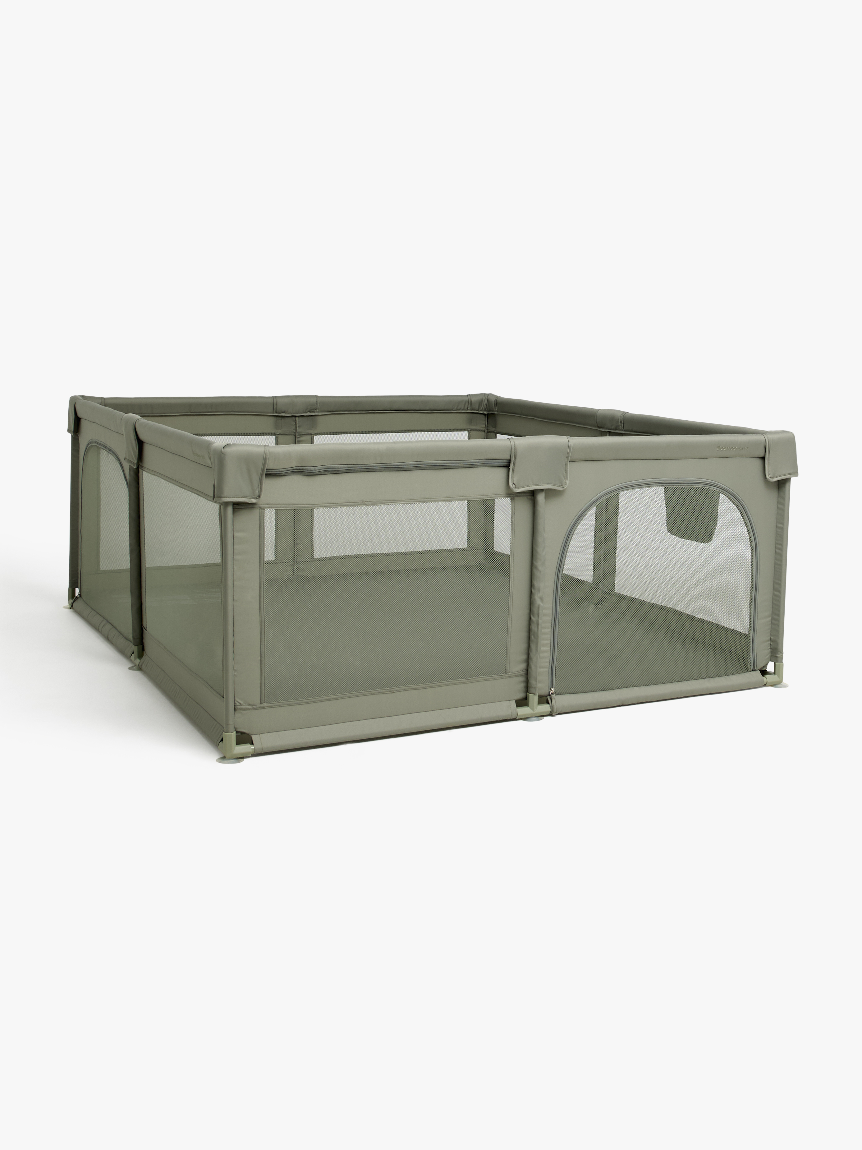 Beemoo SAFE Space XL Laufgitter 180 x 150, Soft Green