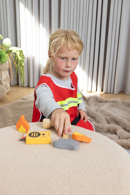 Dantoy Feuerwehr-Set Geschenkbox 10 Teile