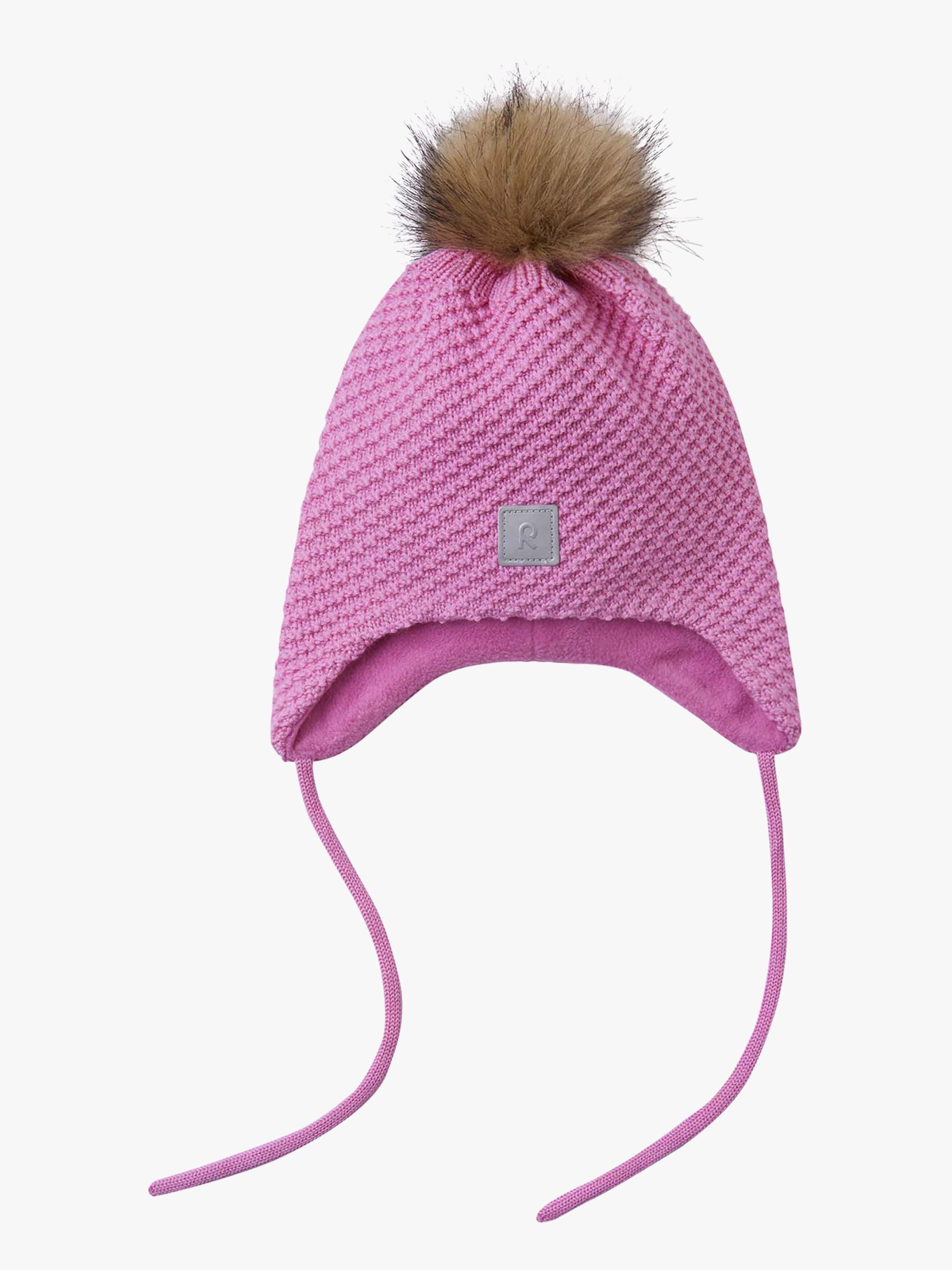 Murmeli Mütze Wolle, Cold Pink, 46