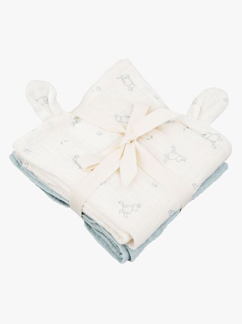 Mumin Musselintücher 2er-Pack, Blue