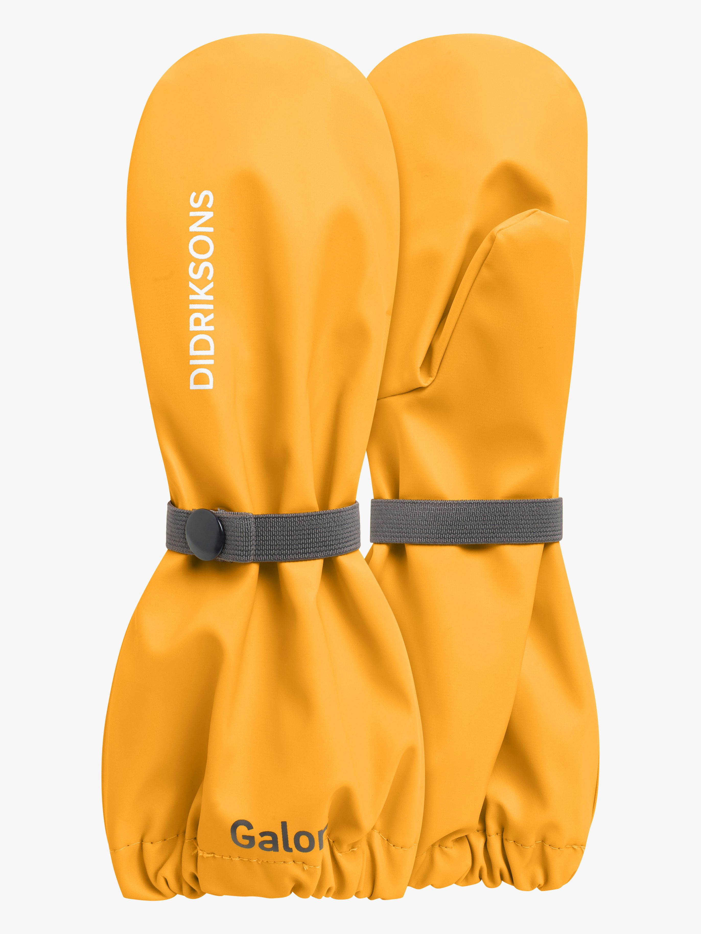 Didriksons Pileglove Gefütterte Regenhandschuhe, Oat Yellow, 0-2 Jahre