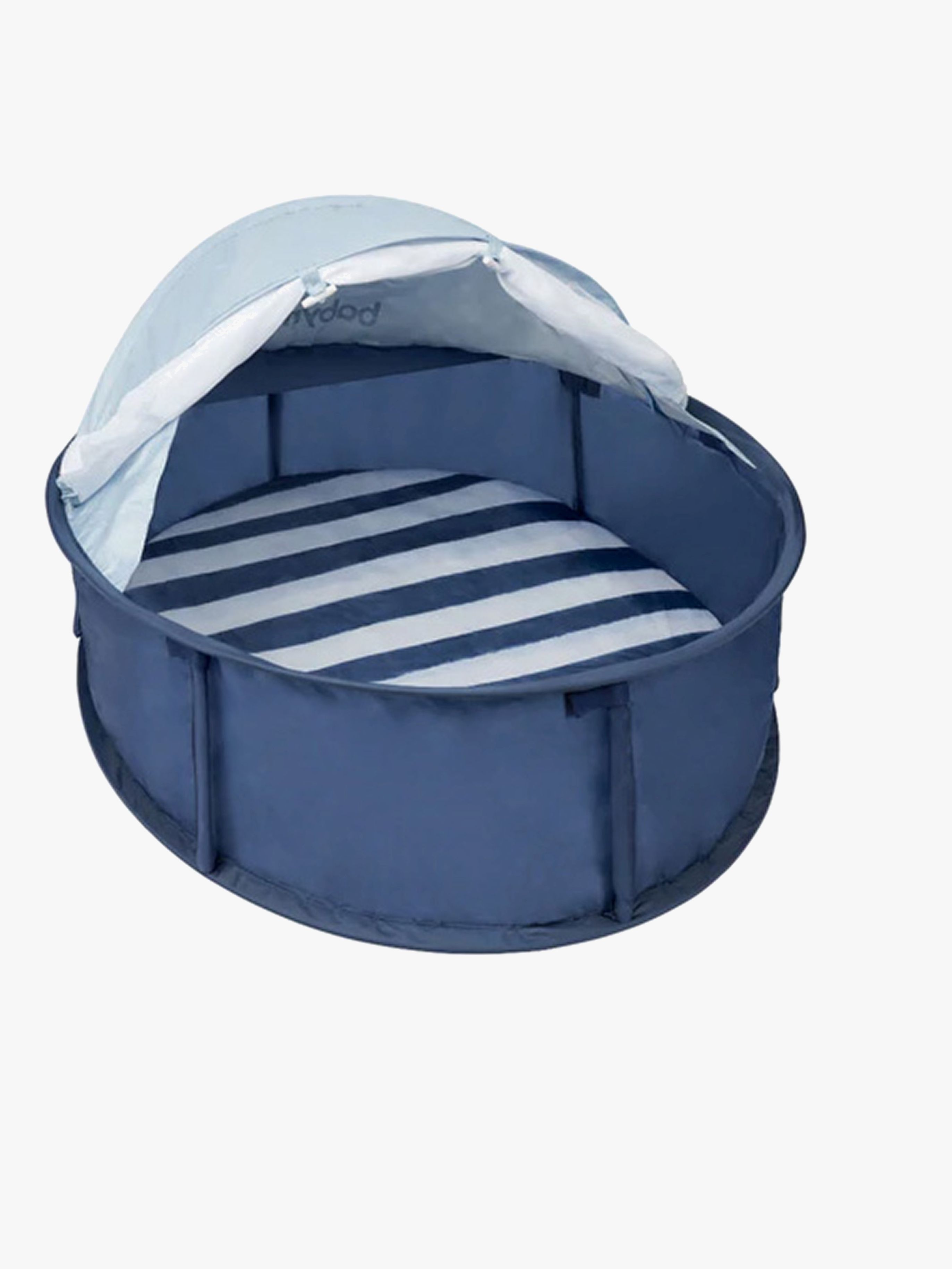 BabyMoov UV-Schutzzelt 2-in-1 mit Insektenschutz, Blue/White