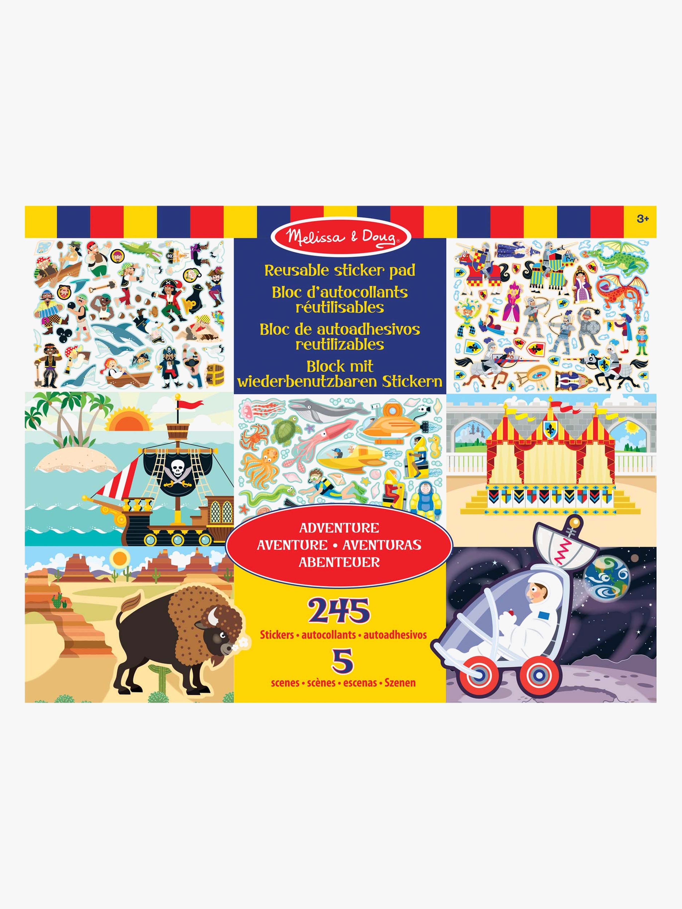 Melissa &  Doug Stickerbuch Abenteuer 245 Teile