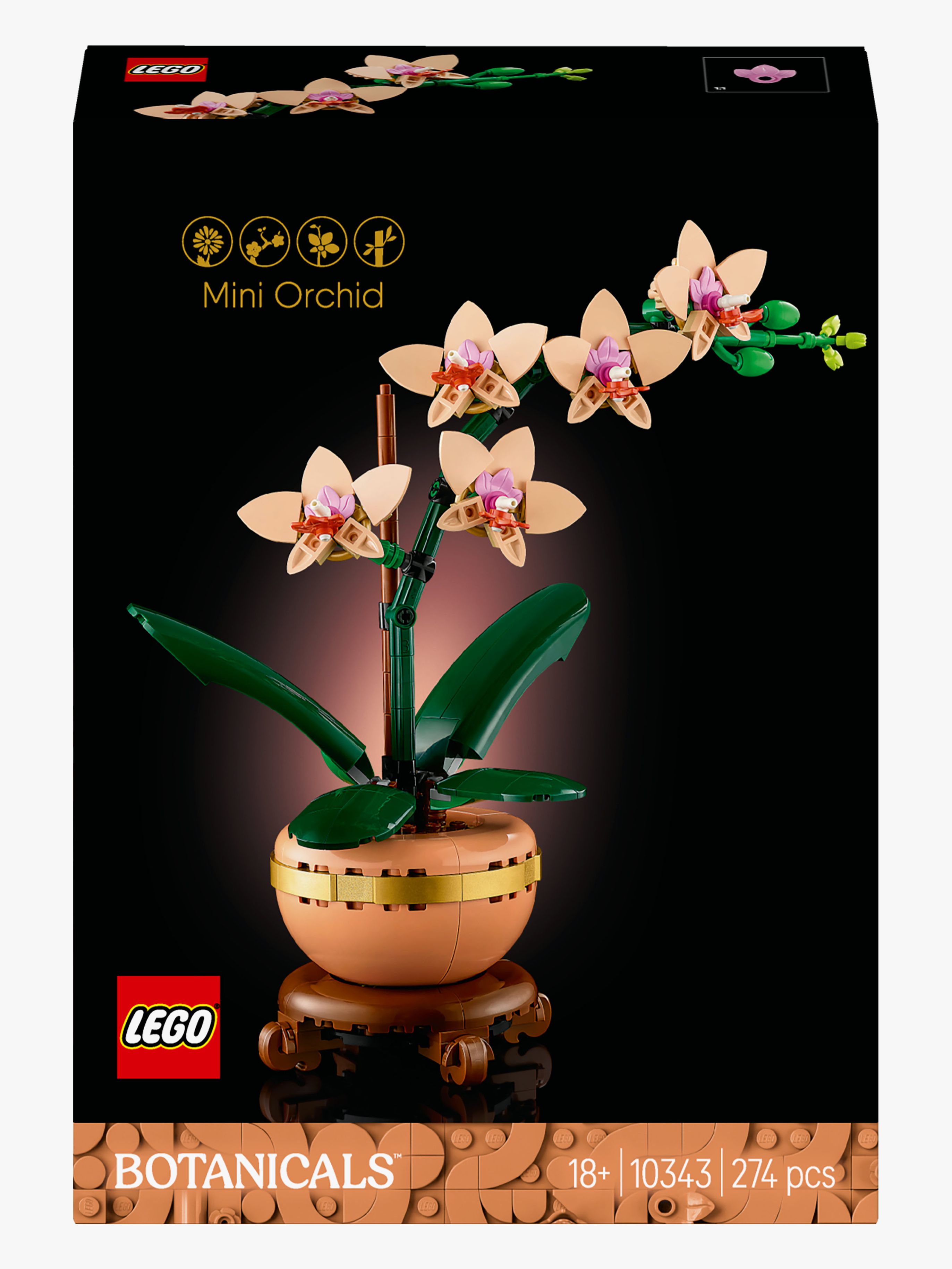 LEGO Botanicals 10343 Mini-Orchidee