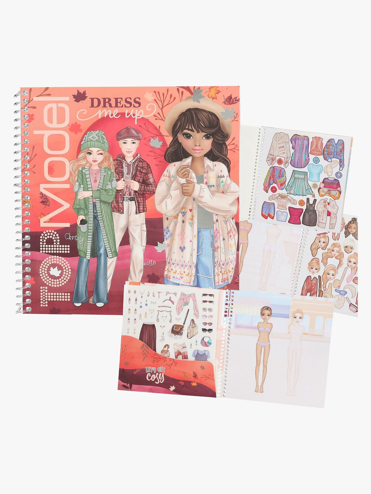 TOPModel Dress Me Up Stickerbuch Cosy