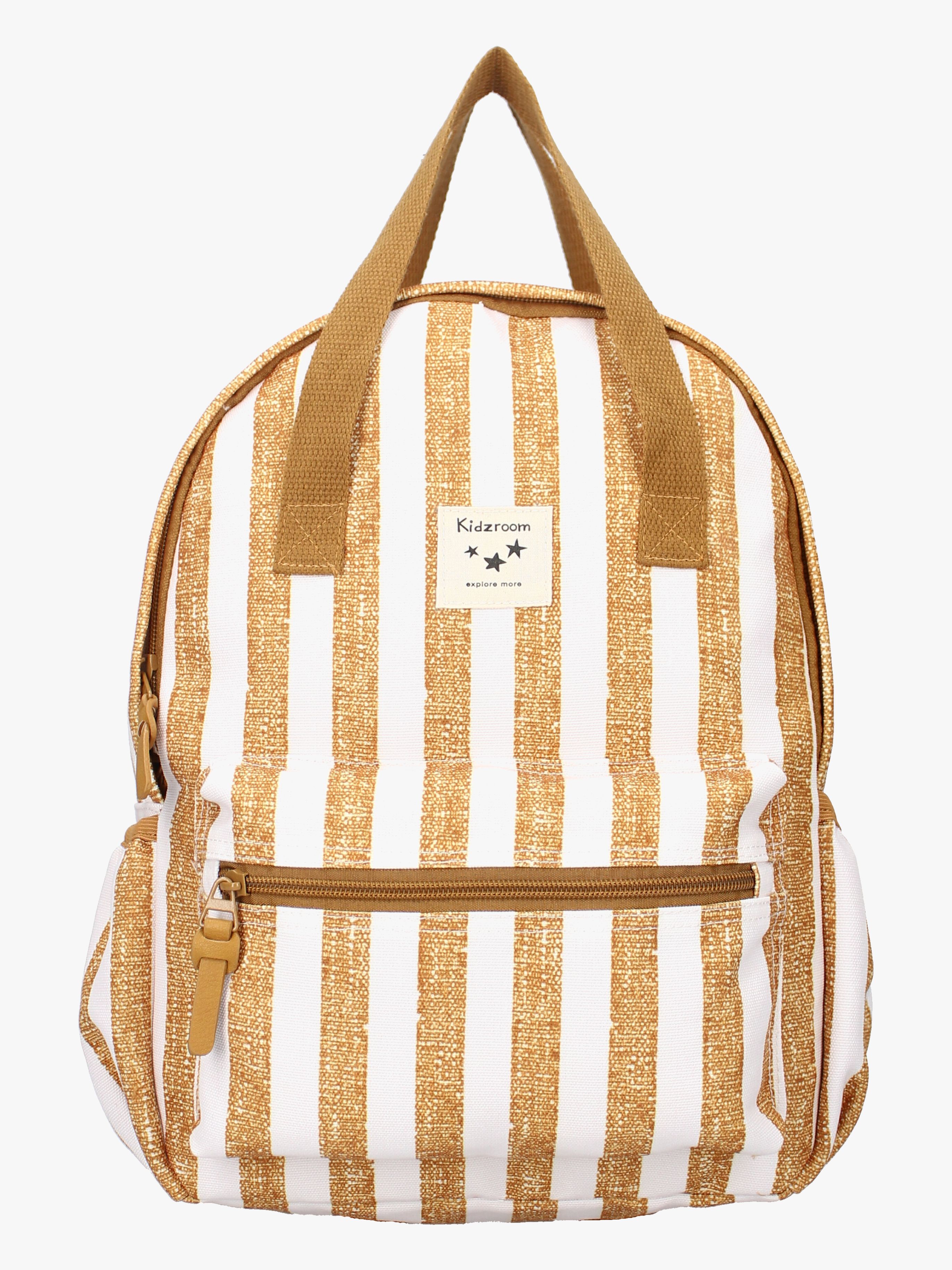 Kidzroom Kinder Rucksack Stripe Frenzy, Braun