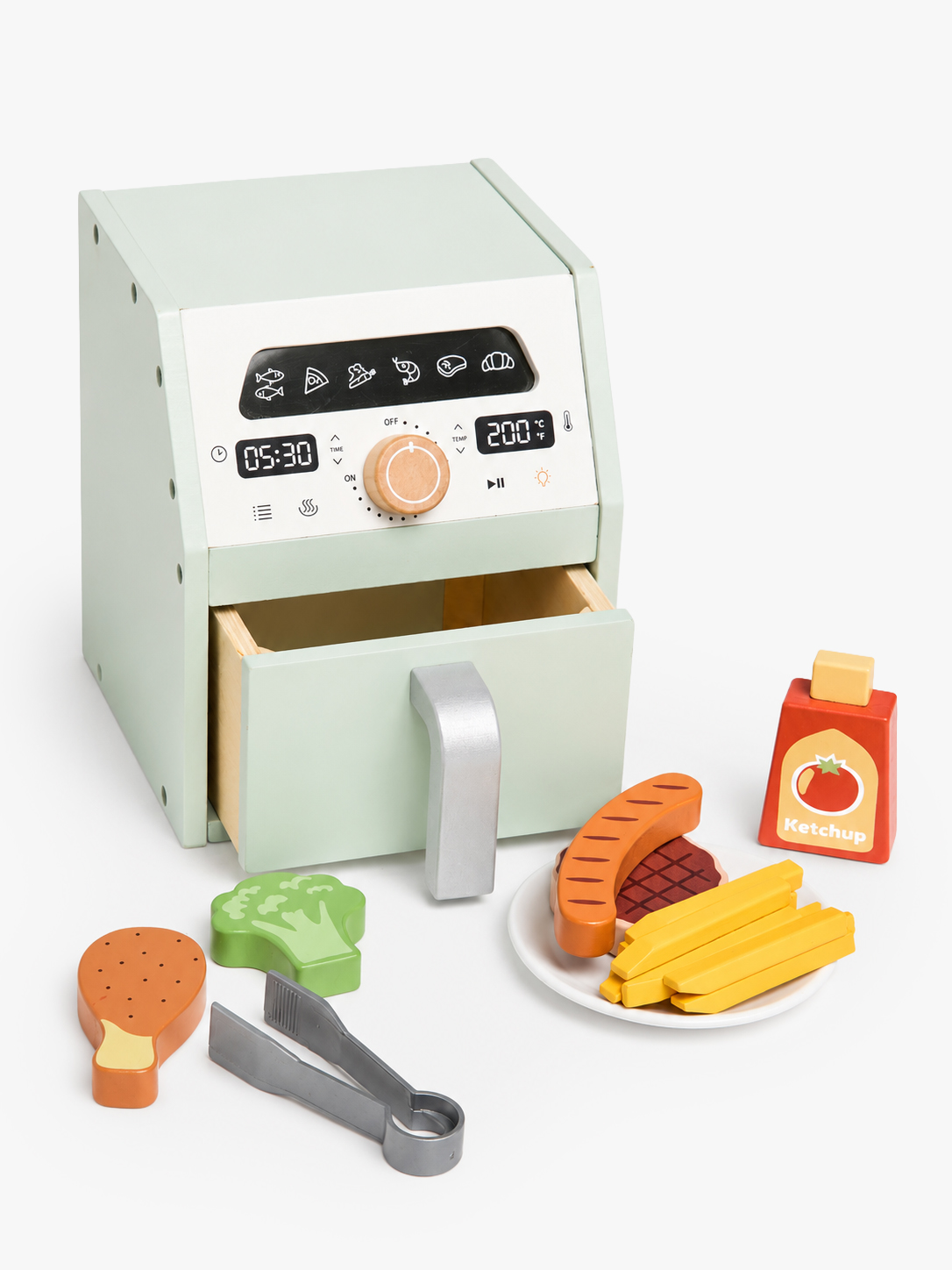 Heißluftfritteusen-Set