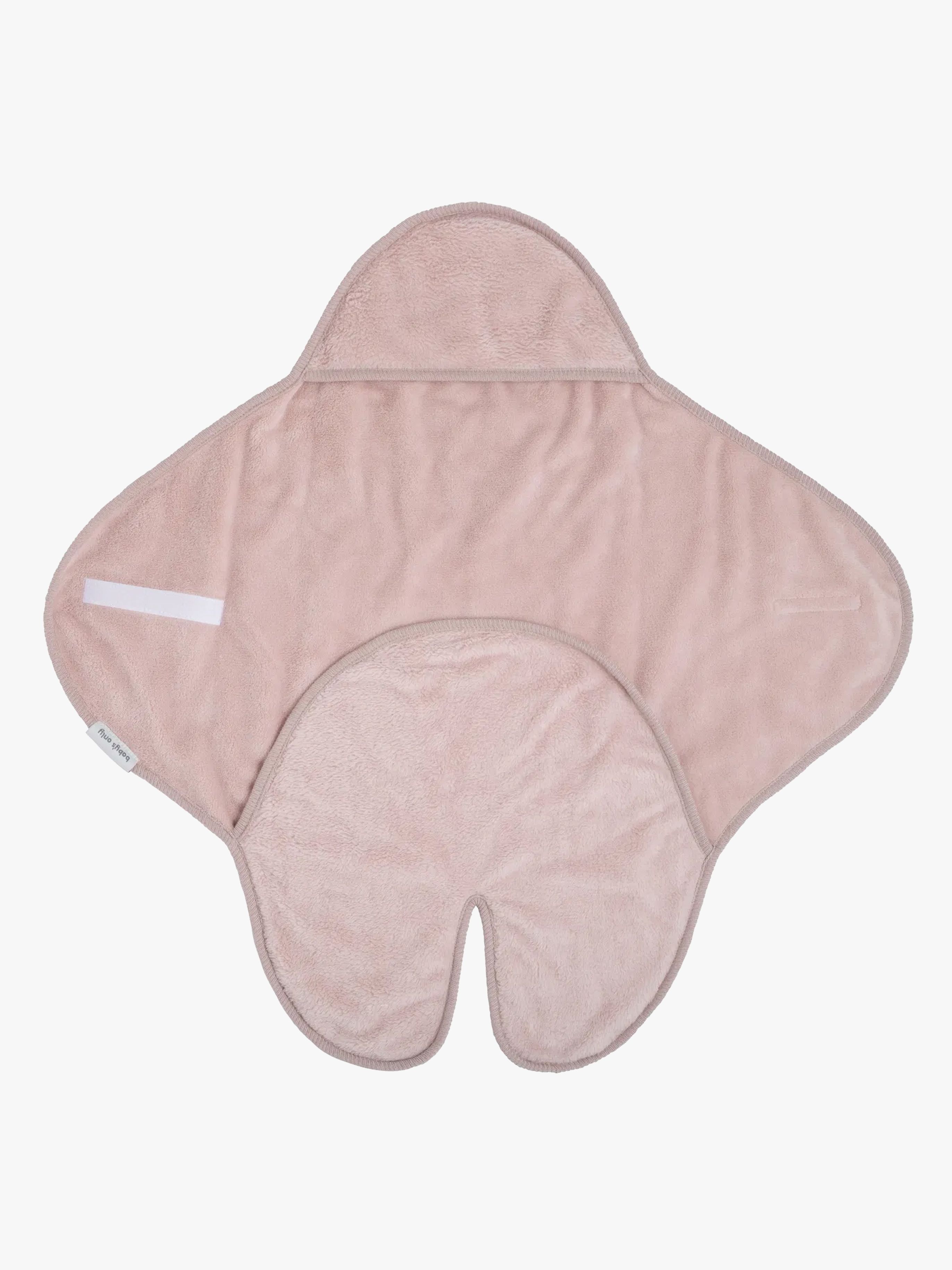 Baby's Only Hooded Baby Decke mit Füße Cozy, Old Pink