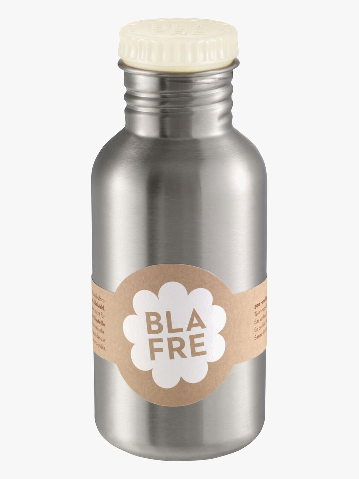 Blafre Edelstahlflasche 500 ml, Beige