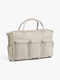 Beemoo Pro Double Wickeltasche, Latte Beige