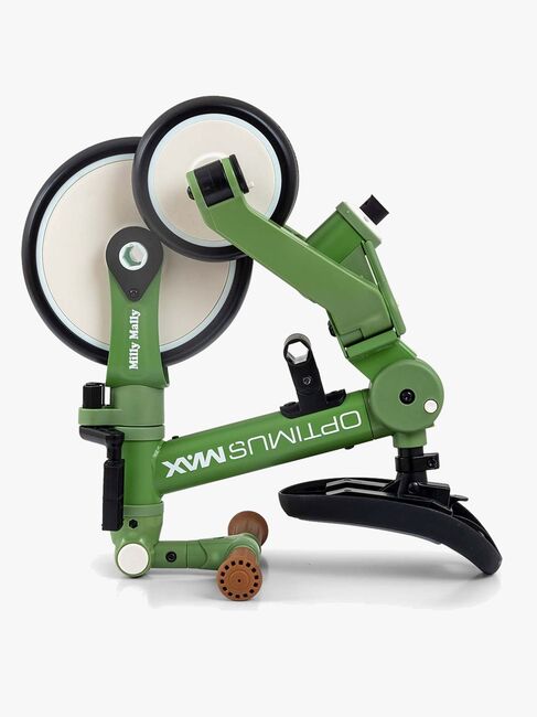 Milly Mally Optimus Max Dreirad 4-in-1, Grün