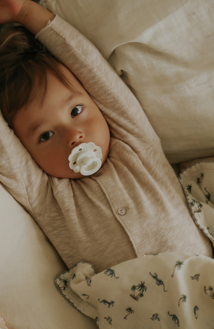 Elodie Binky Bloom Schnuller 3+, Vanilla White