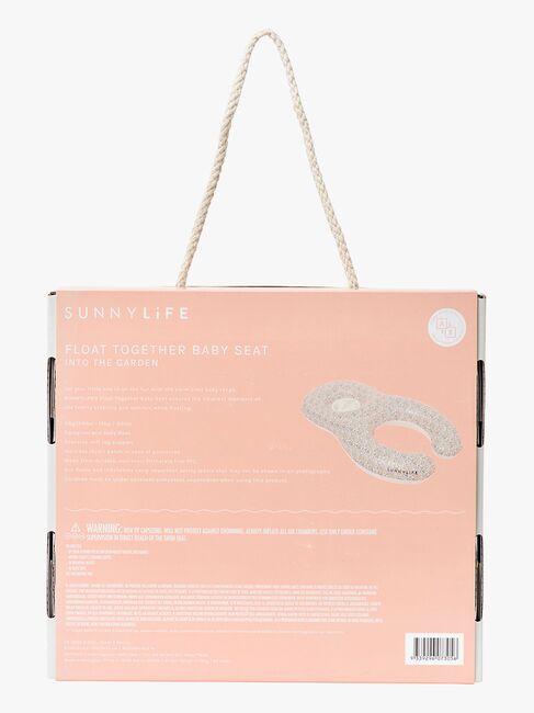 SUNNYLiFE Baby Float Together Aufblasbare Luftmatratze, Into the Garden