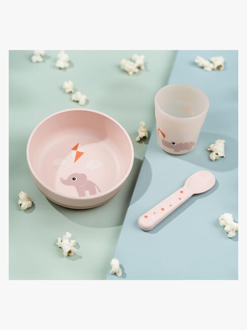 Done By Deer Foodie Geschirr-Set Playground, Powder