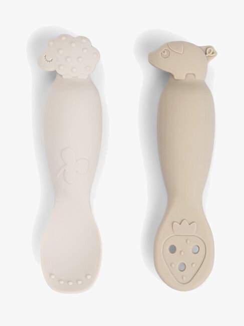 Done By Deer Tiny Farm Löffel 2er-Pack, Sand