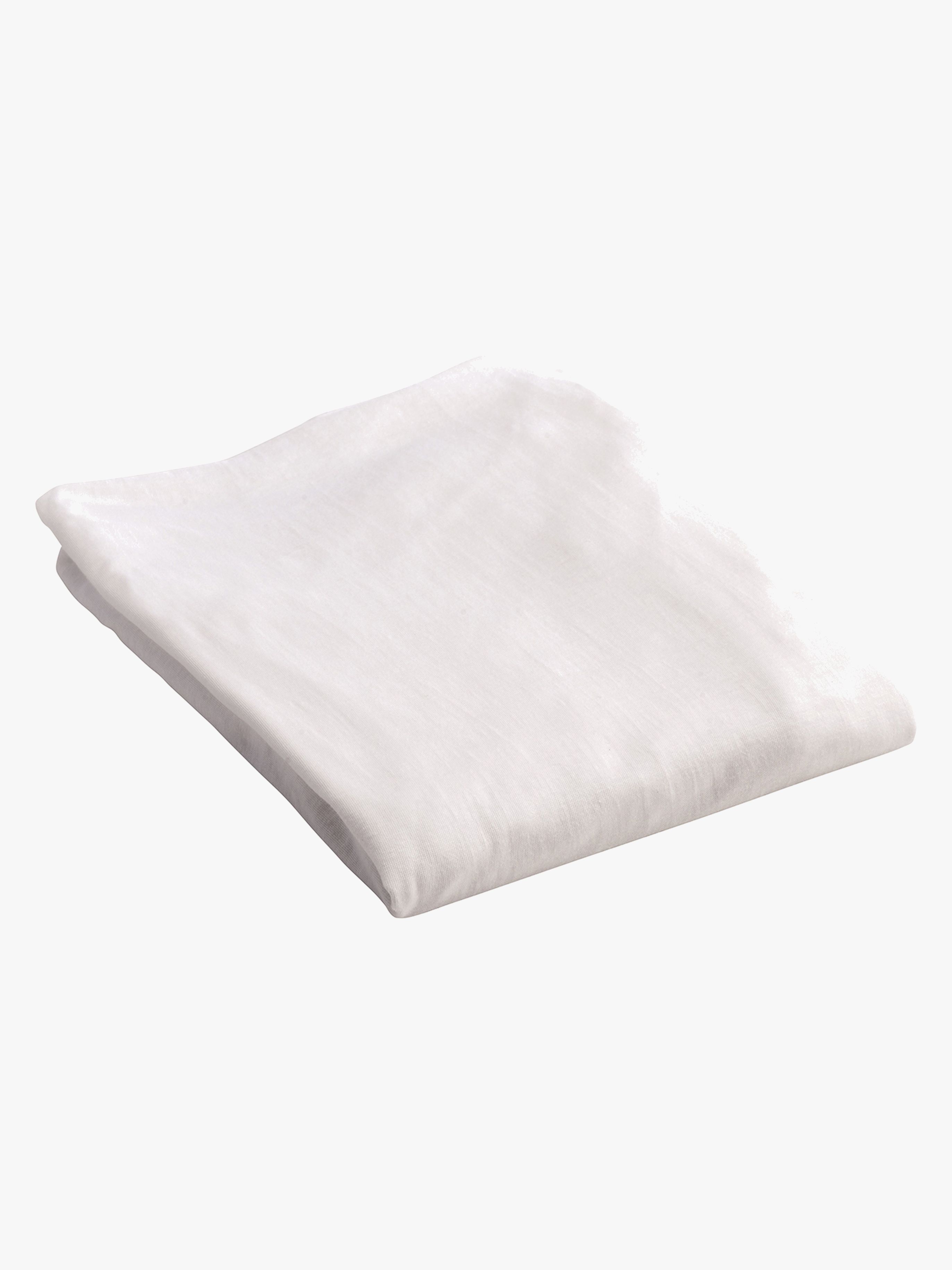 BabyDan Spannbettlaken 95x95, Weiß