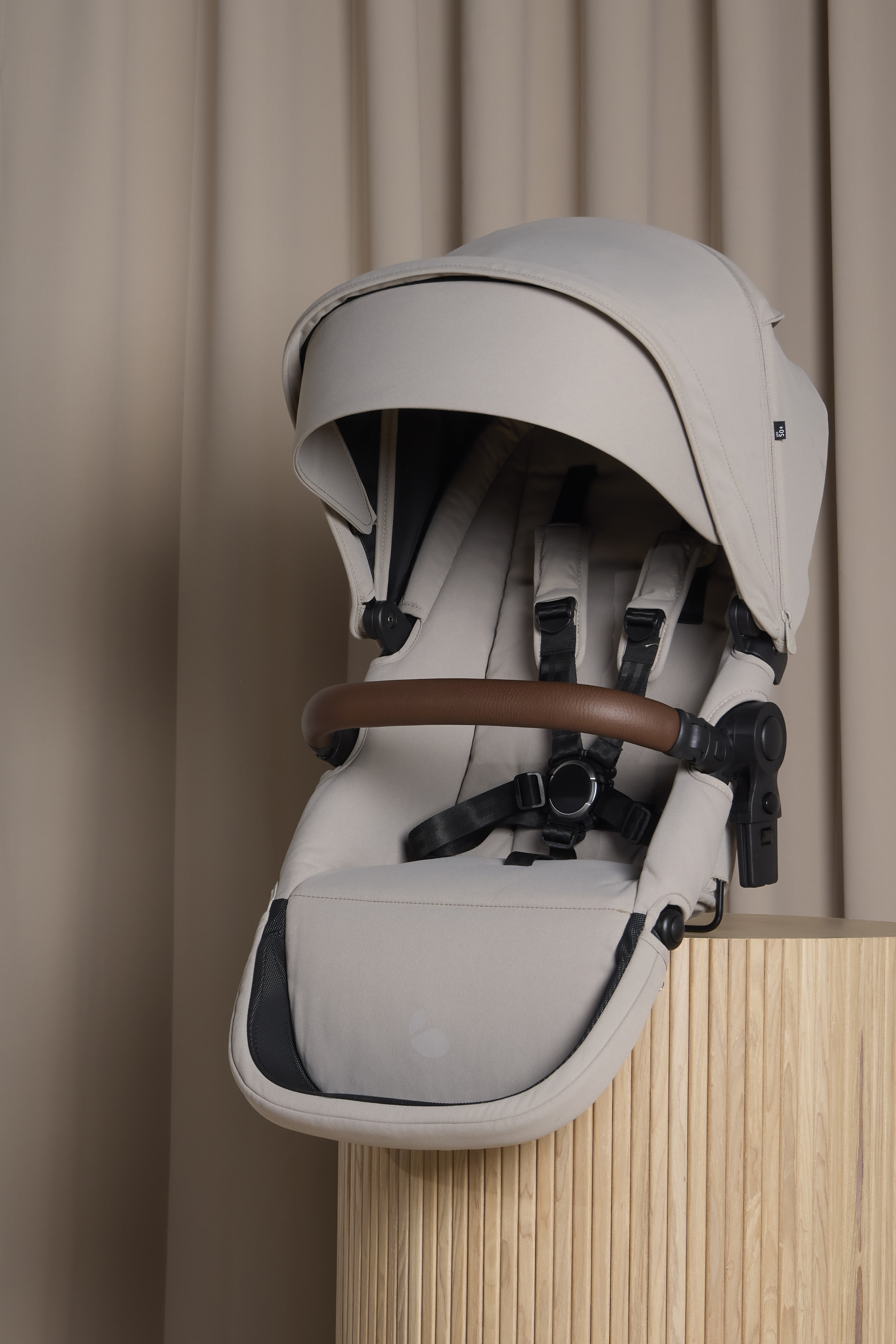 Beemoo Pro Max/Pro Multi 2 Geschwistersitz, Latte Beige