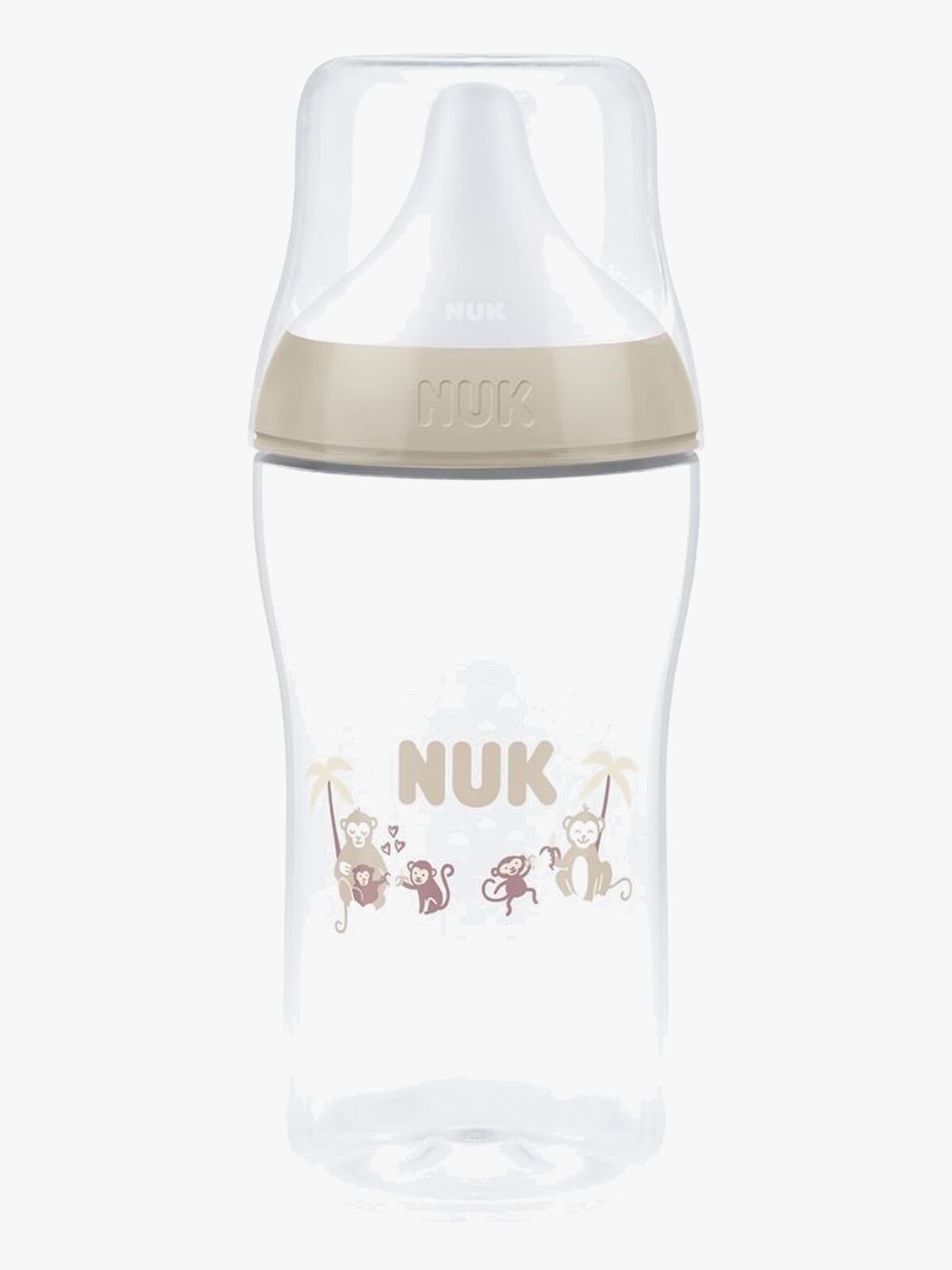 NUK Perfect Match Babyflasche 260 ml, Monkey
