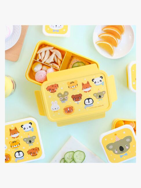 A Little Lovely Company Bento Brotdose, Tierfreunde