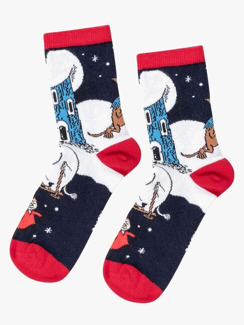 Moomin By Martinex Winterland Socken, Dark Blue 72589899-DarkBlue-1616_1.jpg
