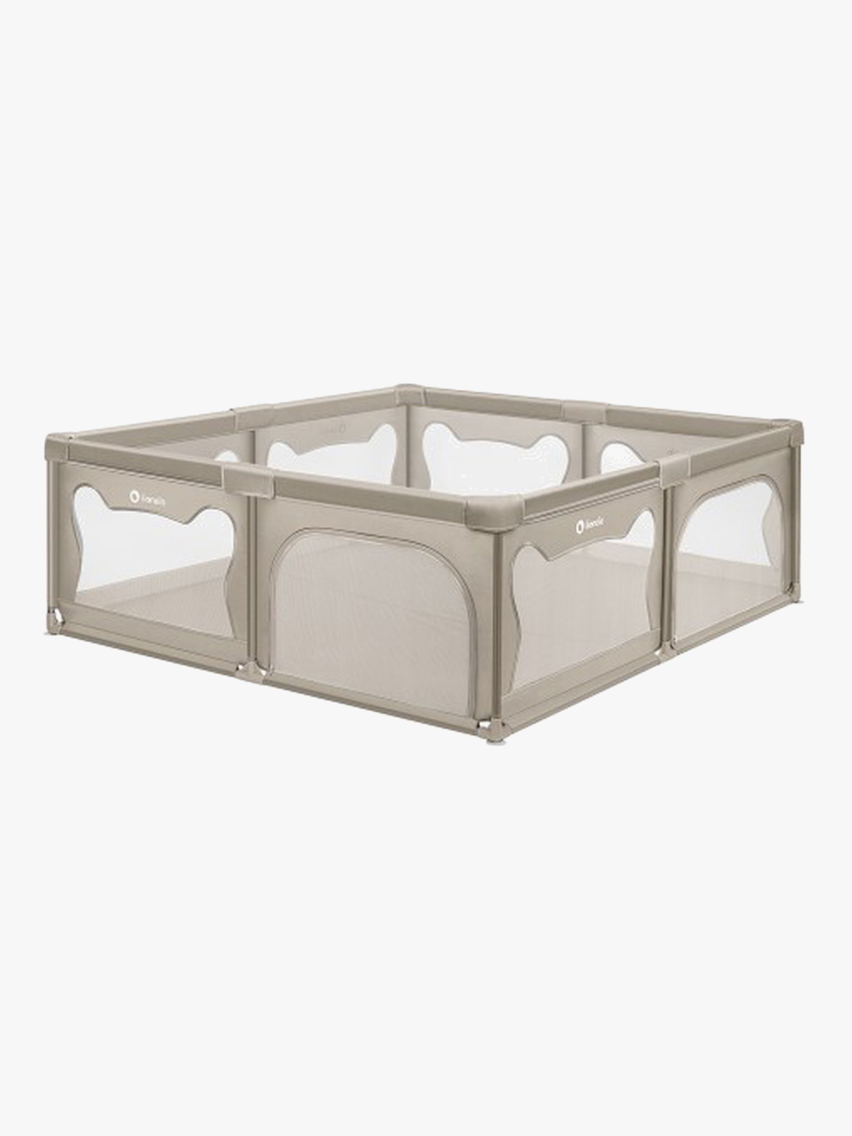 Lionelo WILLOW XL Laufgitter  für Kinder &  Babys, Beige Sand