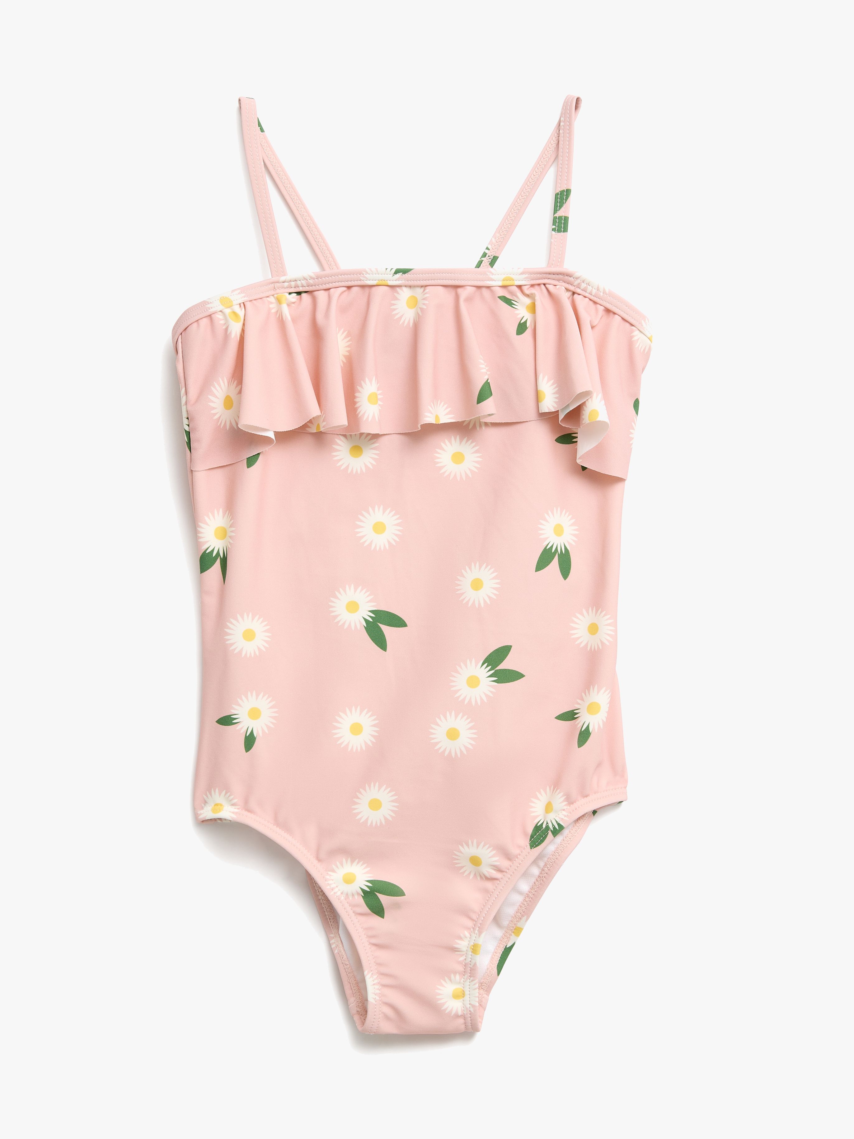 Petite Chérie Atelier Nathalie UV-Badeanzug, Pink Daisy, 110-116