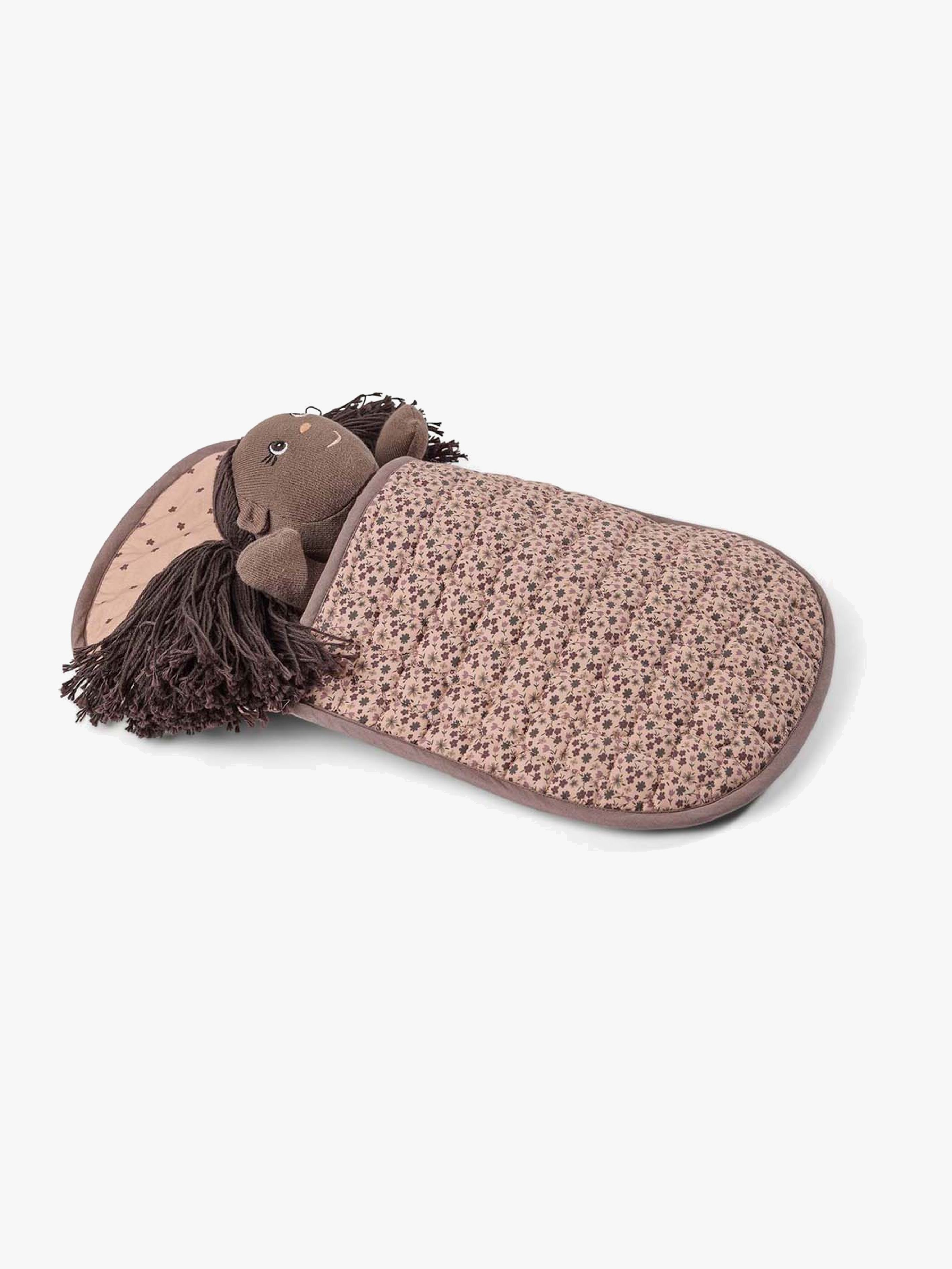 Smallstuff Puppenzubehör Schlafsack Mit Blumen