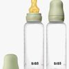 BIBS Medium Flow Fläschchen Latex 2er-Pack 270 ml, Sage