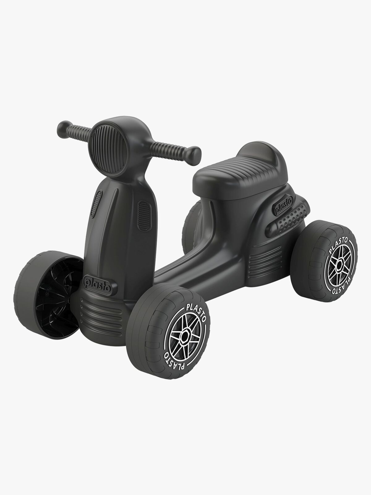 Plasto Laufrad-Roller, Schwarz