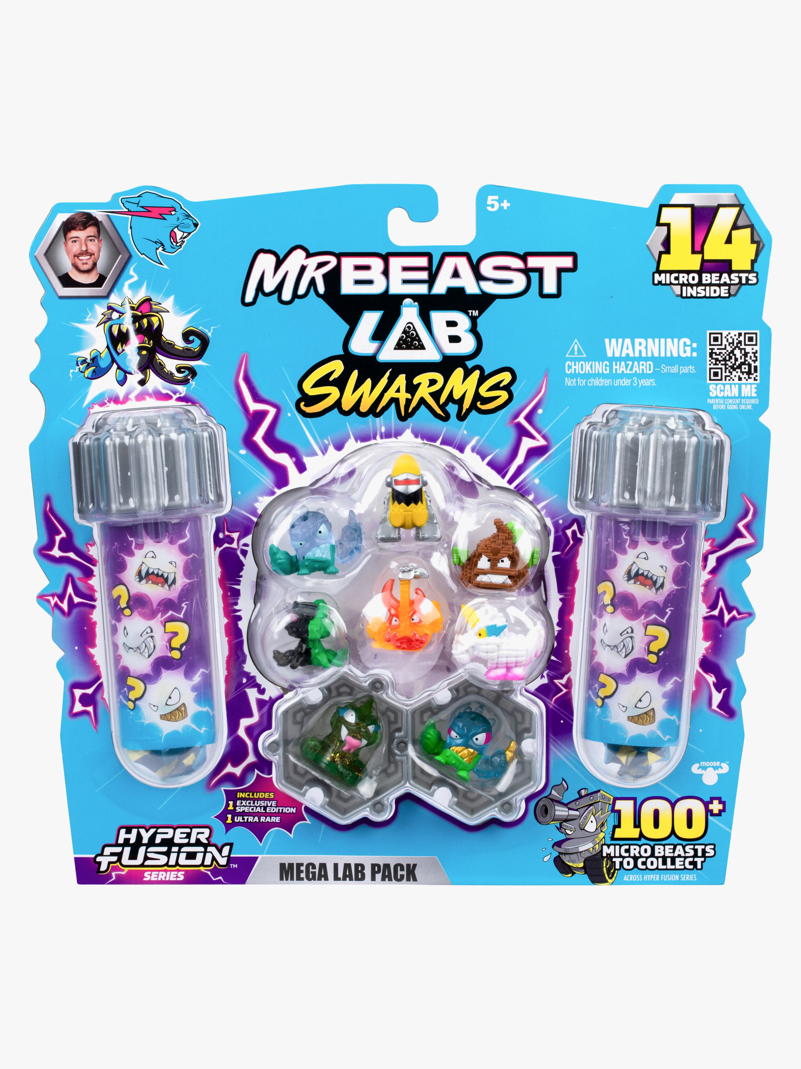 Beast Lab Swarms Sammelfiguren Hyper Fusion 14er-Pack