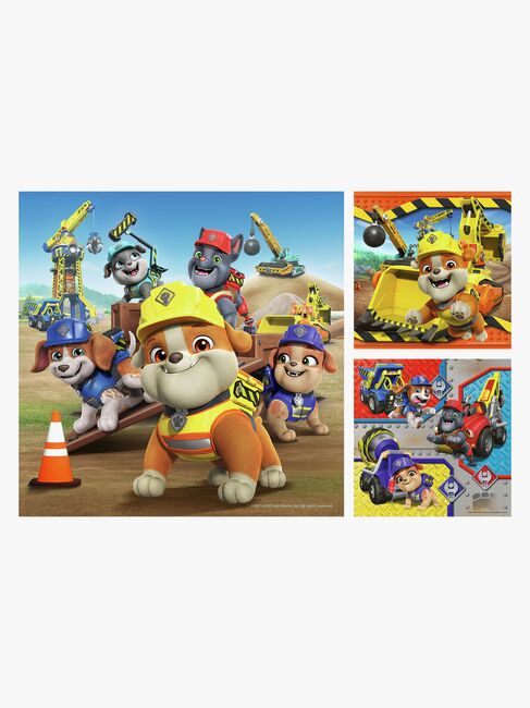 Ravensburger Rubble & Crew Arbeitsfahrzeuge Puzzles 3x49 Teile