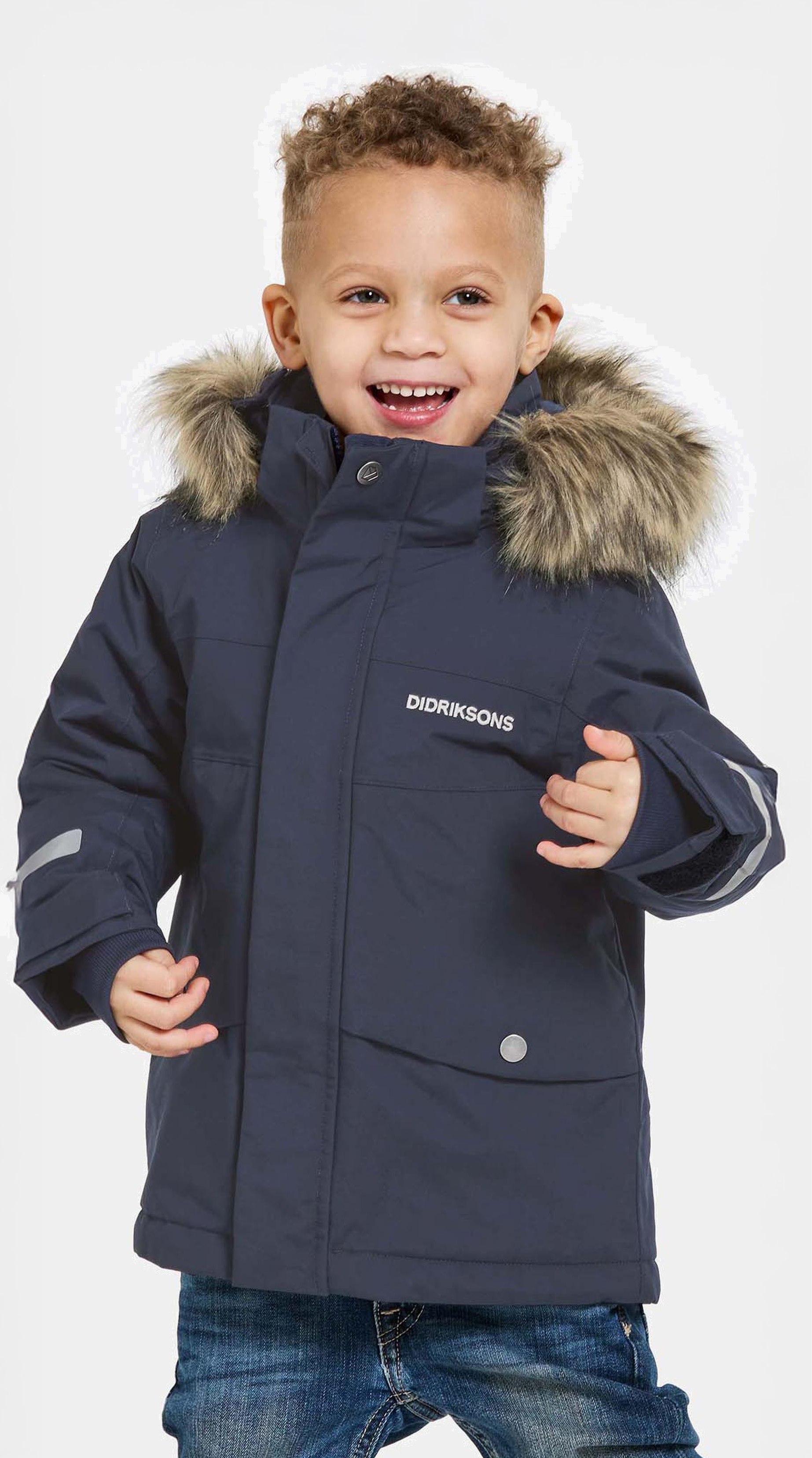 Didriksons Bjärven Winterjacke, Navy, 100