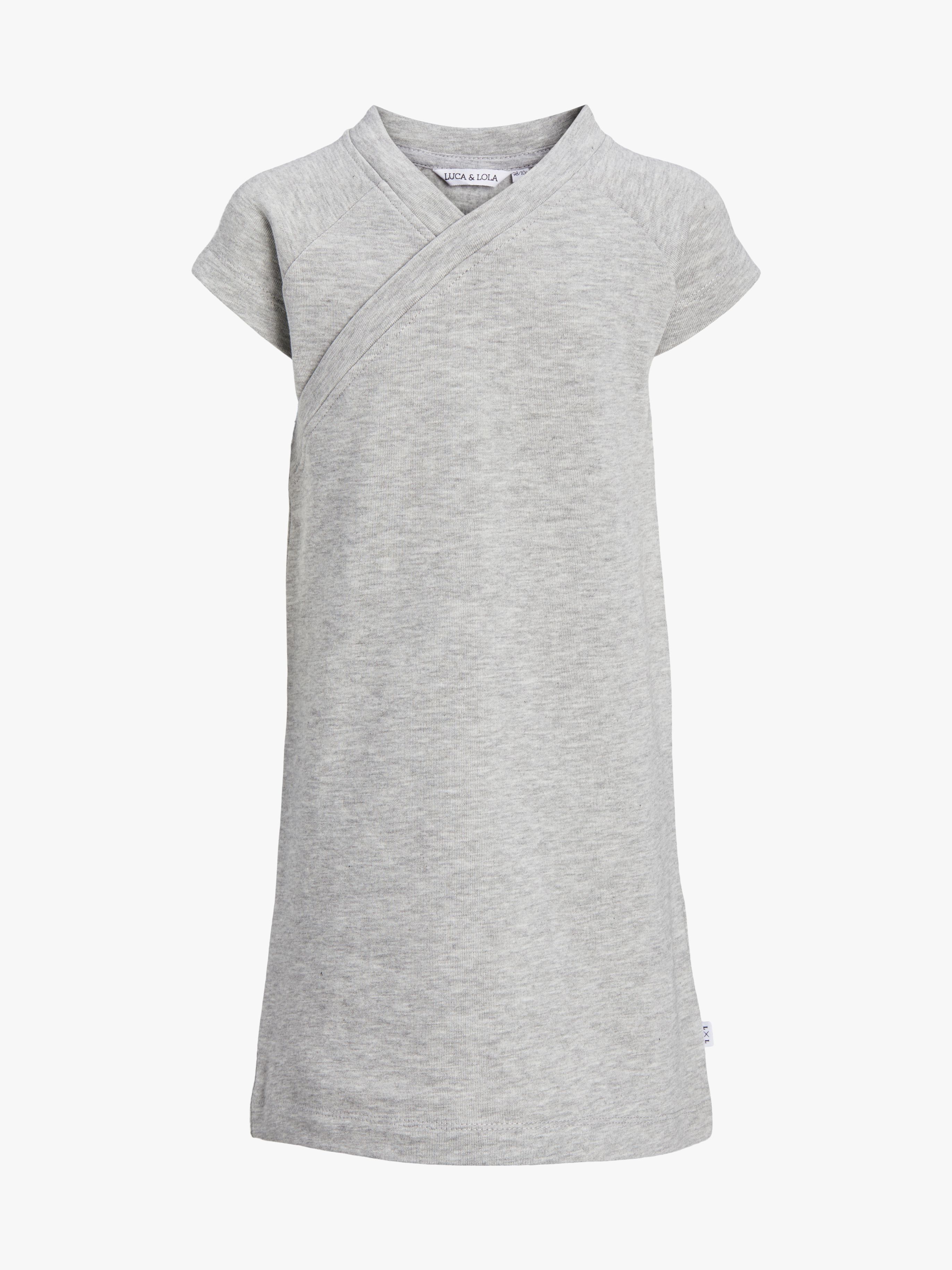 Luca &  Lola Gaetana Kleid, Grey Melange 122–128