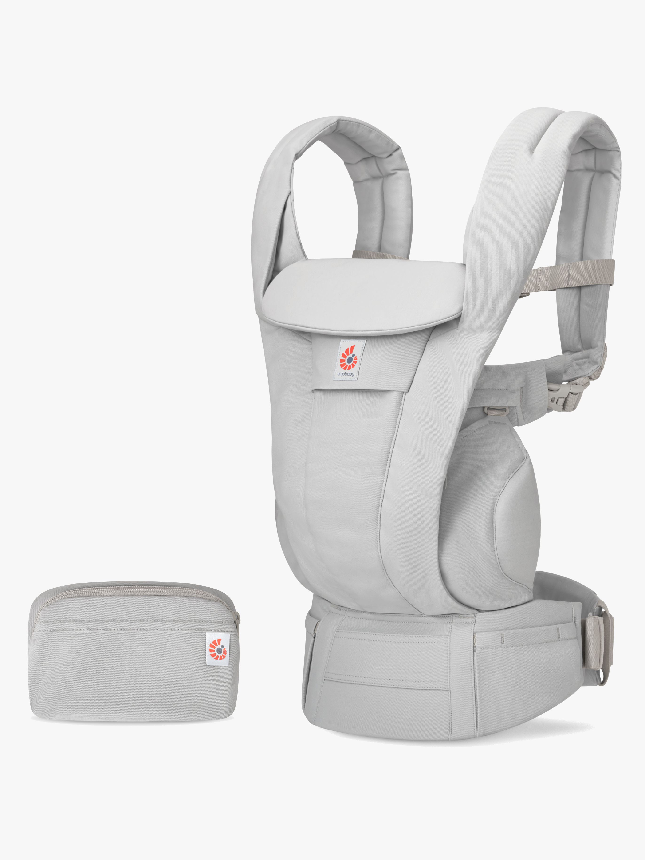 Ergobaby Omni Deluxe Babytrage Cotton, Pearl Grey