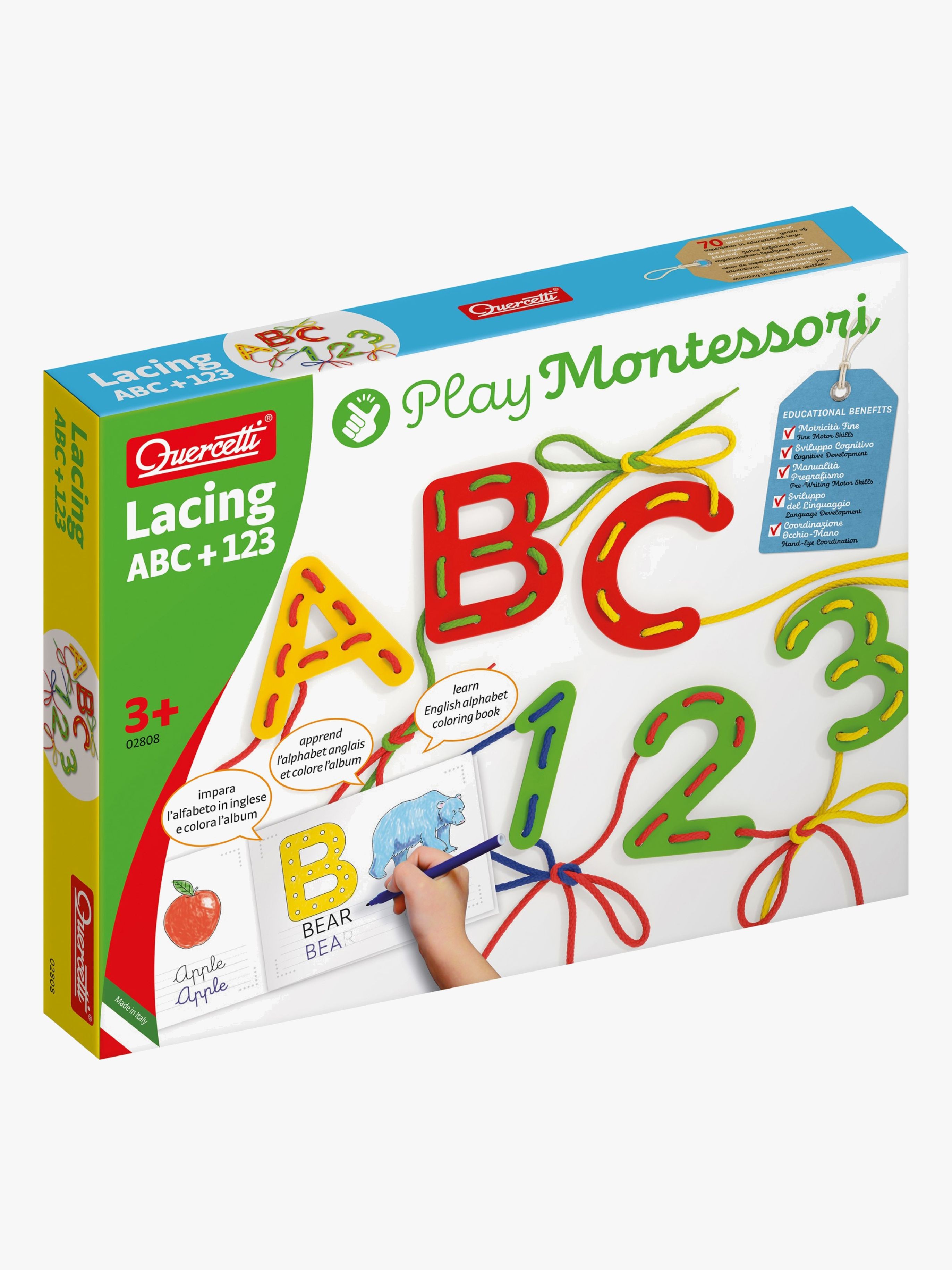 Schnürung ABC- & 123-Lernset