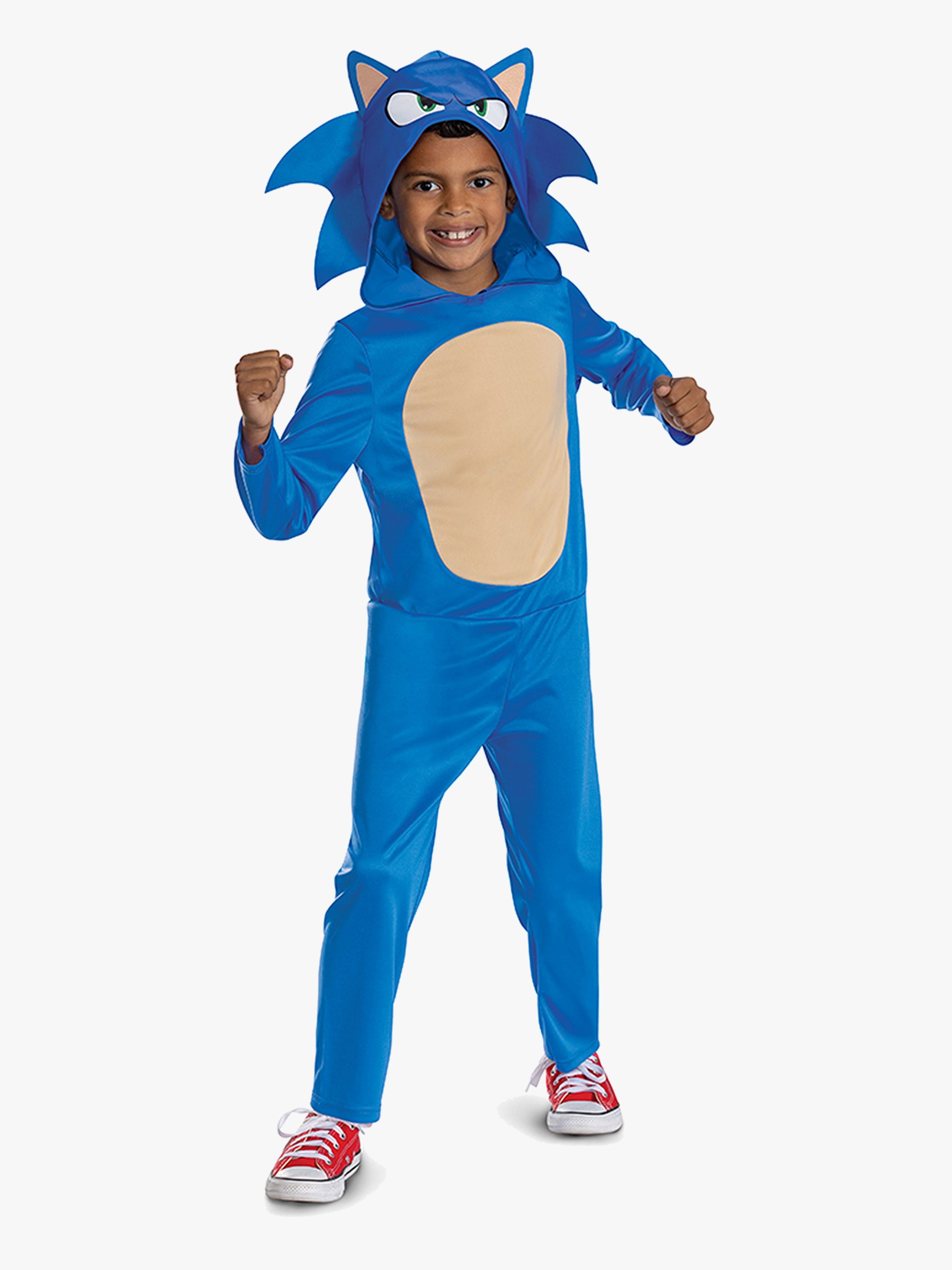Sonic Movie
 3 Kostüm mit Kapuze, 3-4 Jahre