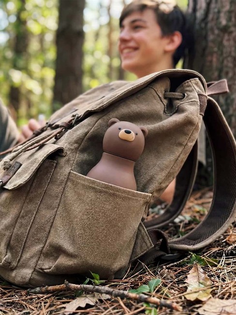 Asobu Bestie Trinkflasche, Bär, Braun SBV44-BROWNBEAR-4840_4a.jpg
