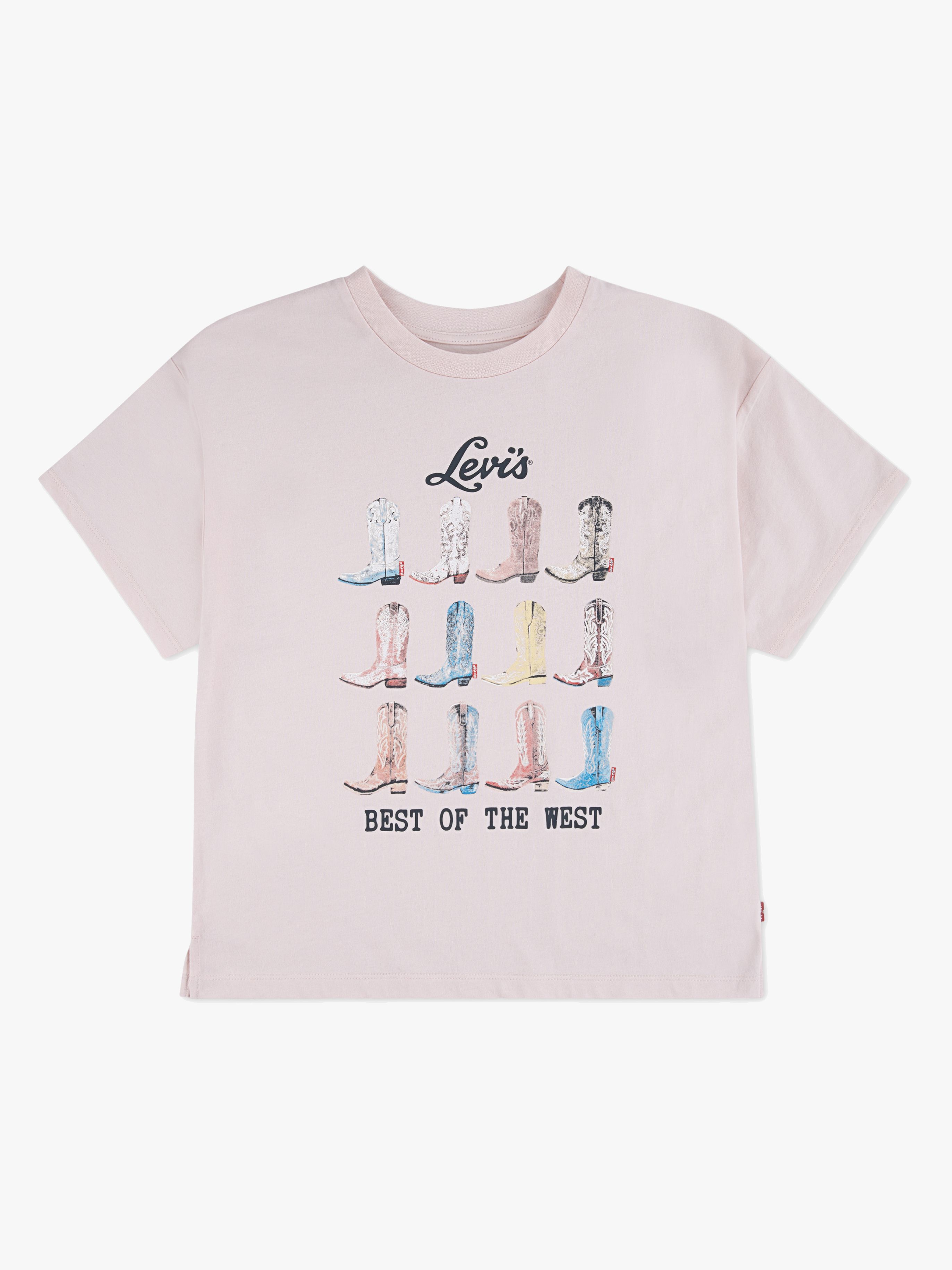 LVG Boots Oversized SS T-Shirt, Crystal Pink