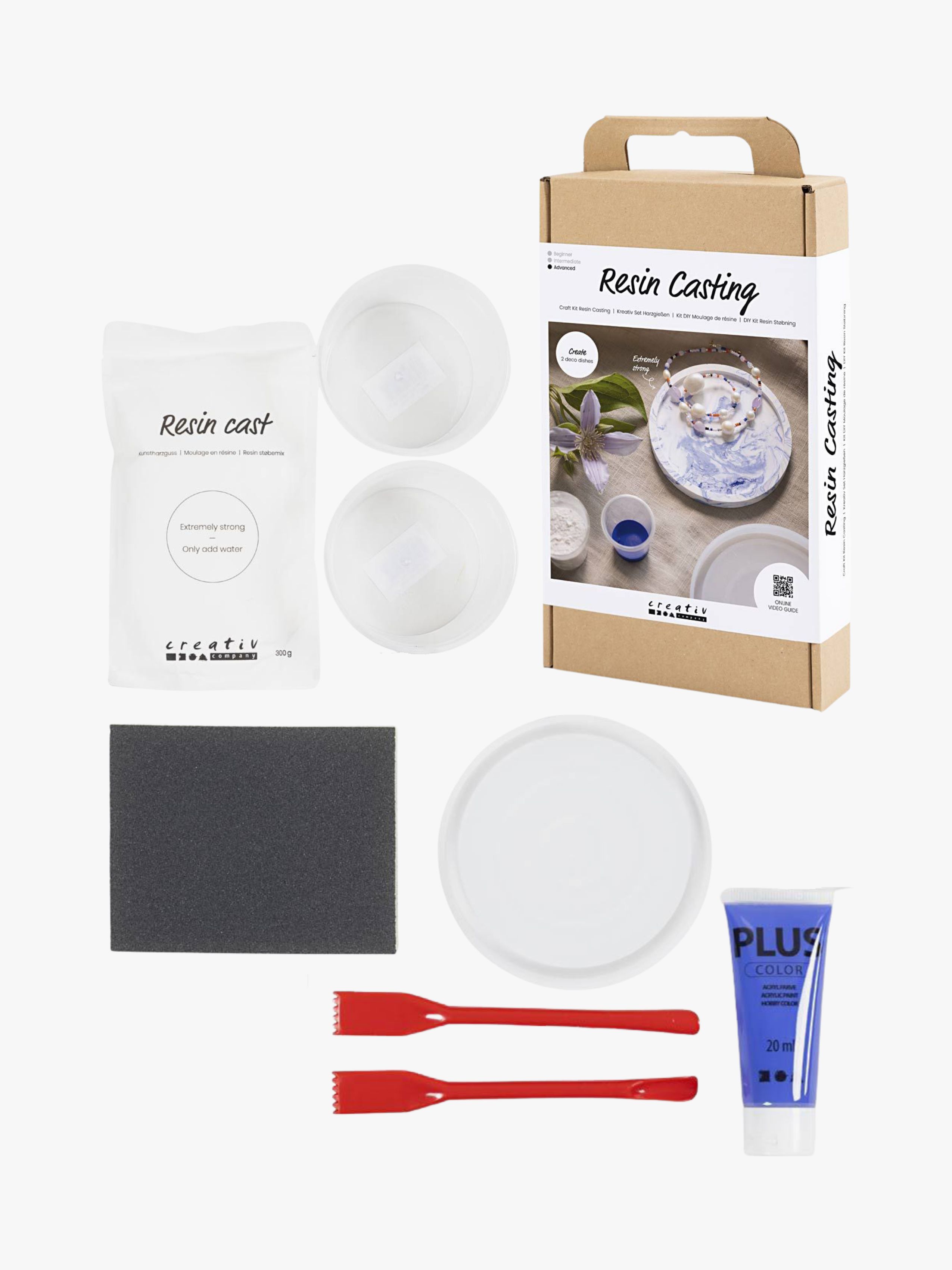 DIY Kreativset Harzgießen Marmorieren