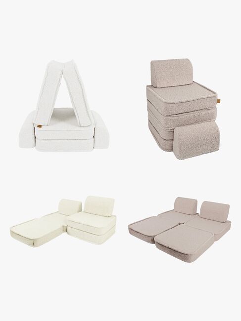 MeowBaby Bearly Sofa Basic, Cream