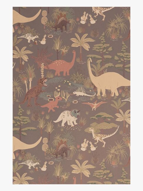 Majvillan Tapete Dinosaur Vibes, Evening Grey