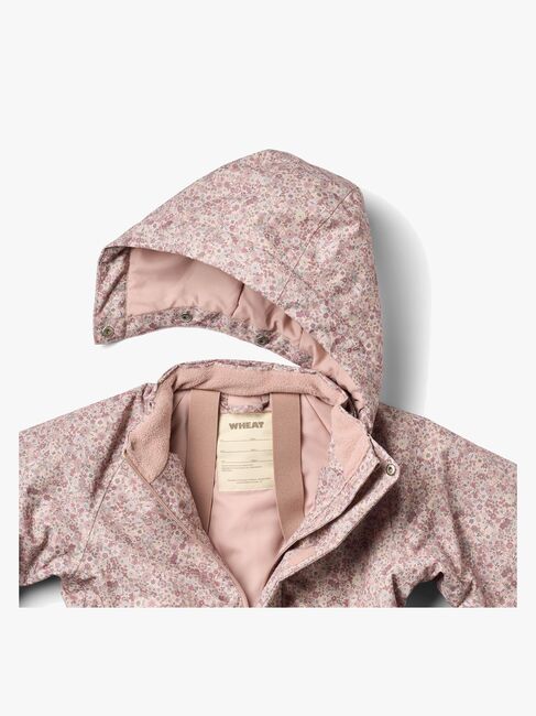 Wheat Miko Winteroverall, Rose Dust Flowers